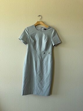 Banana Republic Short-Sleeve Midi Dress